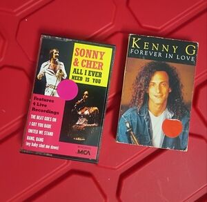 2 Vintage Cassette Tapes